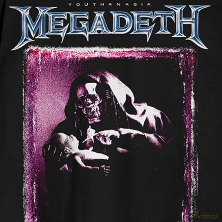 Megadeth: Unisex T-Shirt: Youthanasia The Reckoning Day (Black) (Small)