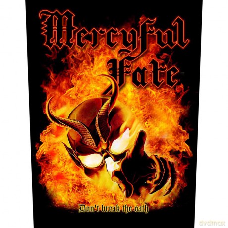 Mercyful Fate: Back Patch: Don't Break The Oath