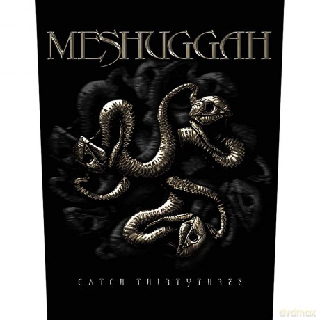 Meshuggah: Back Patch: Catch 33