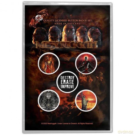 Meshuggah: Button Badge Pack: Immutable