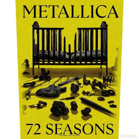 Metallica: Back Patch: 72 Seasons Crib
