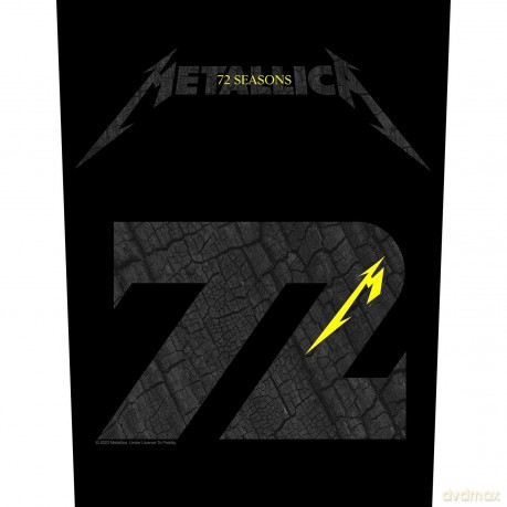 Metallica: Back Patch: Charred M72