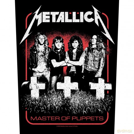Metallica: Back Patch: Master Of Puppets Band