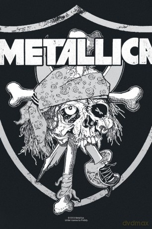 Metallica: Back Patch: Raiders Skull