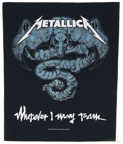 Metallica: Back Patch: Wherever I May Roam