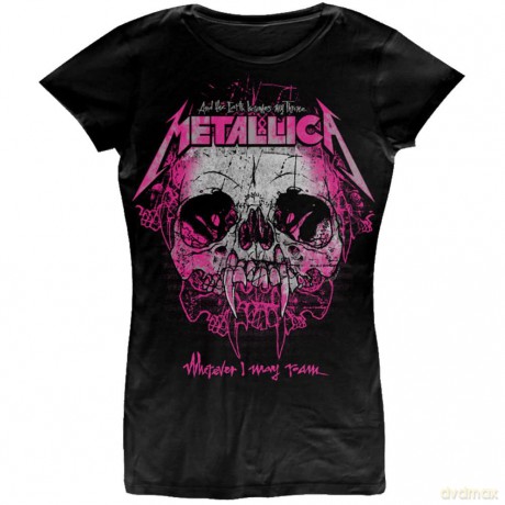 Metallica: Ladies T-Shirt: Wherever I May Roam (Black) (Large)