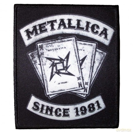 Metallica: Standard Patch: 30th Anniversary Playing Card