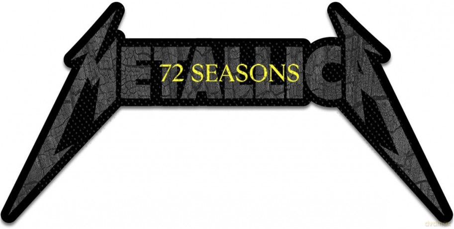 Metallica: Standard Patch: 72 Seasons Charred Logo Cut Out