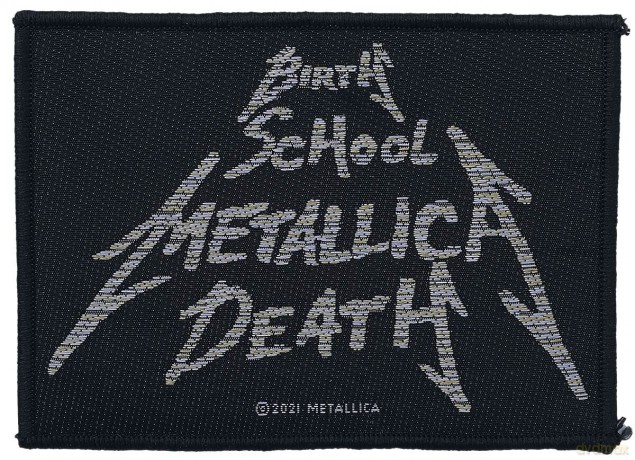 Metallica: Standard Patch: Birth, School, Metallica, Death