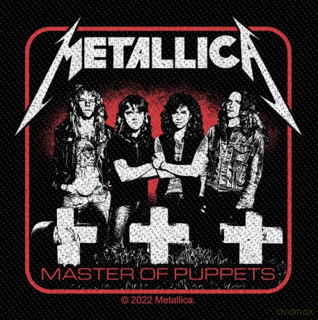 Metallica: Standard Patch: Master Of Puppets Band