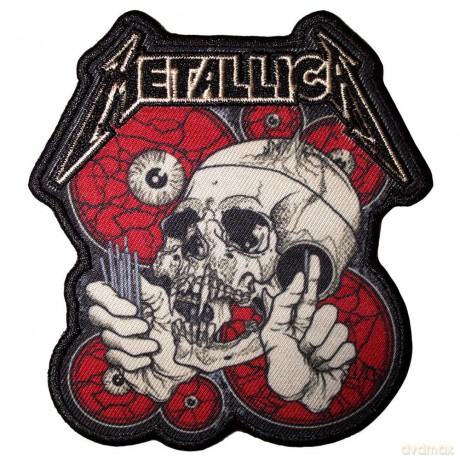 Metallica: Standard Patch: The Shortest Straw Red Eyes