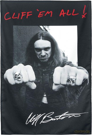 Metallica: Textile Poster: Cliff 'Em All