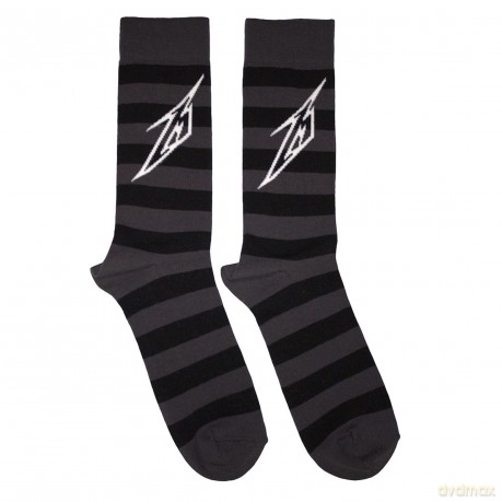 Metallica: Unisex Ankle Socks: Lightning M (Charcoal Grey) (UK Size 6 - 11)