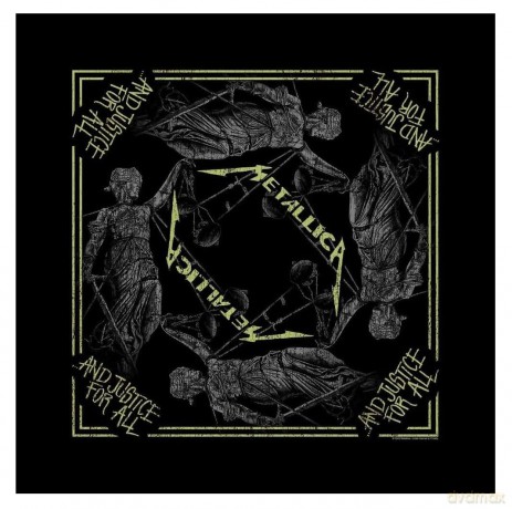 Metallica: Unisex Bandana: And Justice For All (Black)