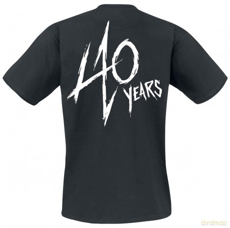 Metallica: Unisex T-Shirt: 40 XXXX (Black) (X-Large)