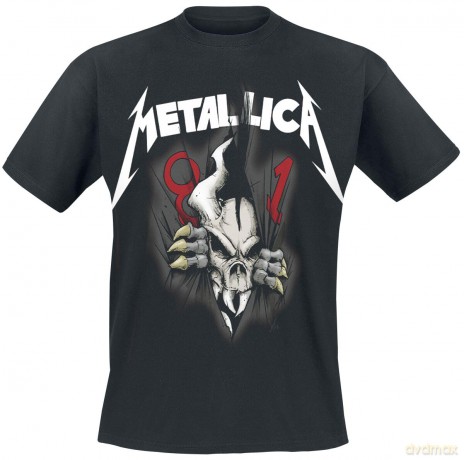 Metallica: Unisex T-Shirt: 40th Anniversary Ripper (Black) (X-Large)