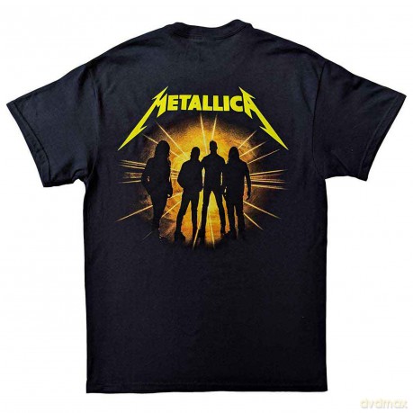 Metallica: Unisex T-Shirt: 72 Seasons Strobes Photo (Black) (Back Print) (X-Large)