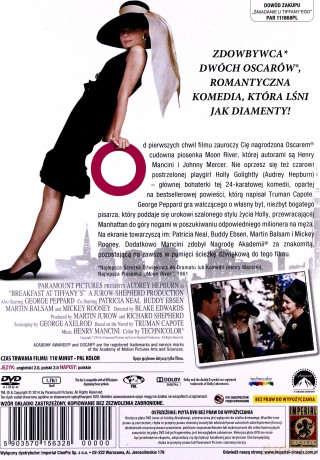 Śniadanie u Tiffany'ego (polski lektor) [DVD]