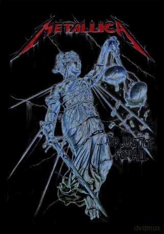 Metallica: Unisex T-Shirt: Blue Justice (Black) (Medium)