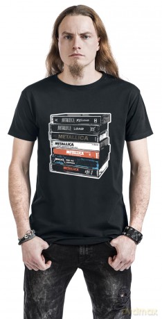 Metallica: Unisex T-Shirt: Cassette (Black) (XX-Large)