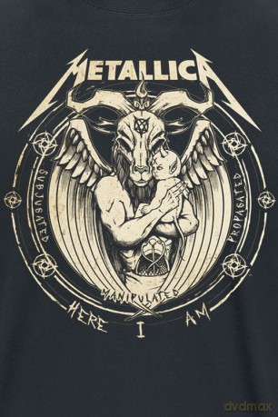 Metallica: Unisex T-Shirt: Darkness Son (Black) (Back Print) (Medium)