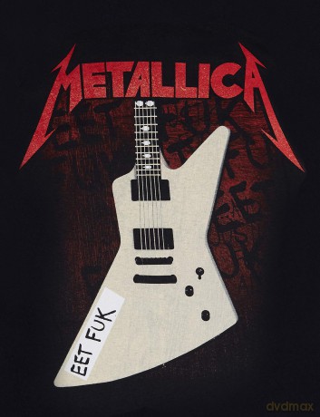 Metallica: Unisex T-Shirt: Eet Fuk (Black) (Back Print) (Small)