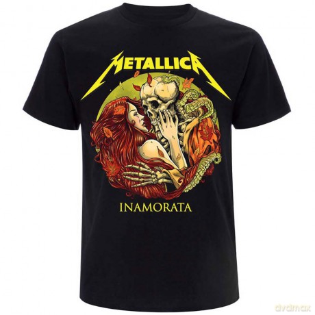 Metallica: Unisex T-Shirt: Inamorata (Black) (Medium)