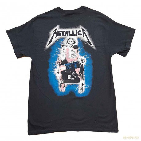 Metallica: Unisex T-Shirt: Metal Up Your Ass (Black) (Back Print) (XX-Large)