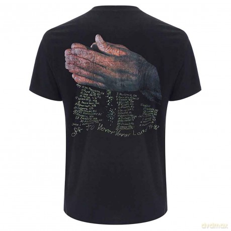 Metallica: Unisex T-Shirt: Neverland (Black) (Back Print) (X-Large)