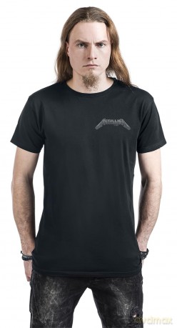 Metallica: Unisex T-Shirt: Nothing Else Matters (Black) (Back Print) (Medium)