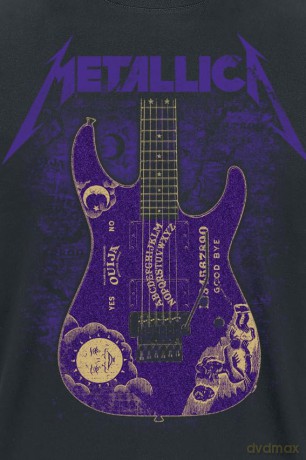 Metallica: Unisex T-Shirt: Ouija Purple (Black) (Large)
