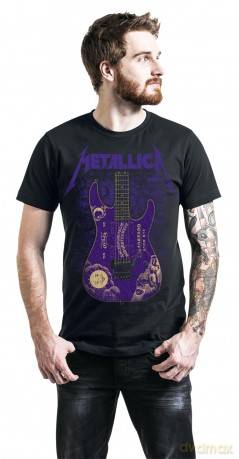 Metallica: Unisex T-Shirt: Ouija Purple (Black) (Small)