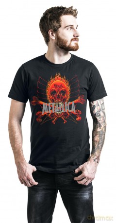 Metallica: Unisex T-Shirt: Rebel (Black) (Large)
