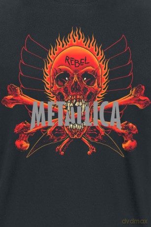 Metallica: Unisex T-Shirt: Rebel (Black) (XX-Large)