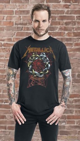 Metallica: Unisex T-Shirt: Ruin/Struggle (Black) (Back Print) (X-Large)
