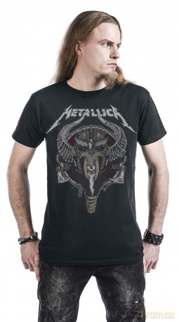 Metallica: Unisex T-Shirt: Viking (Black) (Medium)