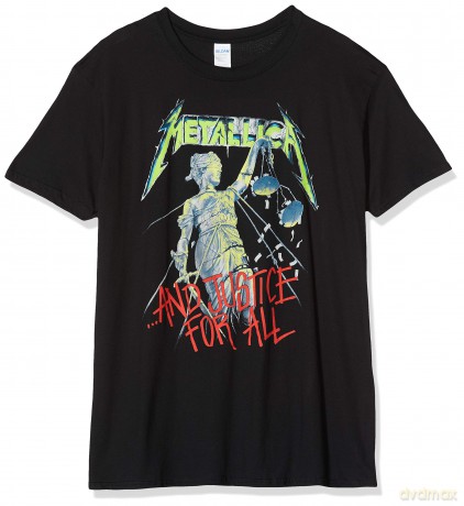 Metallica: Unisex Tee: And Justice For All (Original) (Back Print) (X-Large)