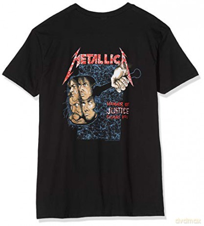 Metallica: Unisex Tee: And Justice For All (Original) (Back Print) (X-Large)