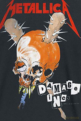Metallica: Unisex Tee: Damage Inc (Back Print) (Large)