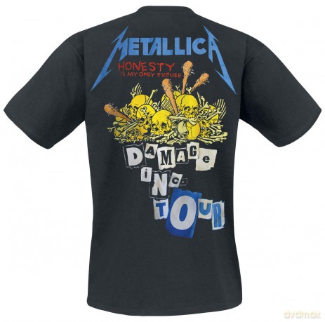 Metallica: Unisex Tee: Damage Inc (Back Print) (Large)