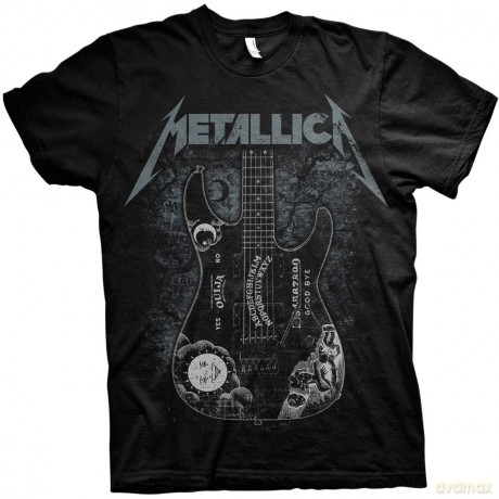 Metallica: Unisex Tee: Hammett Ouija Guitar (Large)