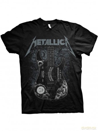 Metallica: Unisex Tee: Hammett Ouija Guitar (Medium)