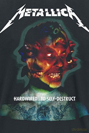 Metallica: Unisex Tee: Hardwired Album Cover (Medium)