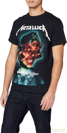 Metallica: Unisex Tee: Hardwired Album Cover (Small)