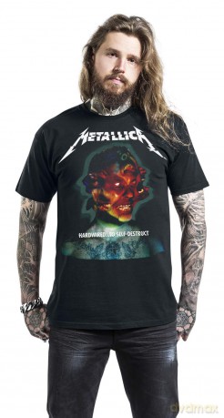 Metallica: Unisex Tee: Hardwired Album Cover (X-Large)