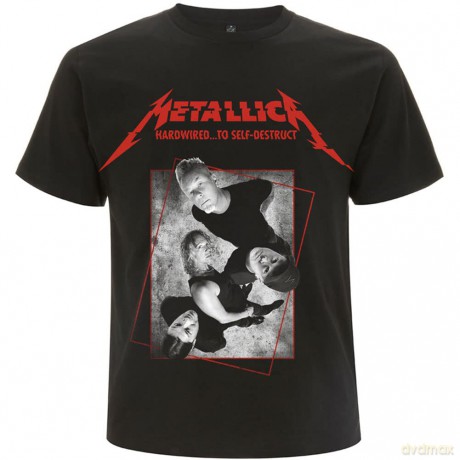 Metallica: Unisex Tee: Hardwired Band Concrete (X-Large)