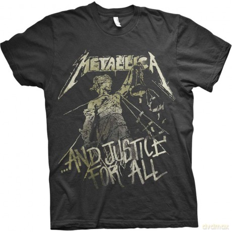 Metallica: Unisex Tee: Justice Vintage (Large)