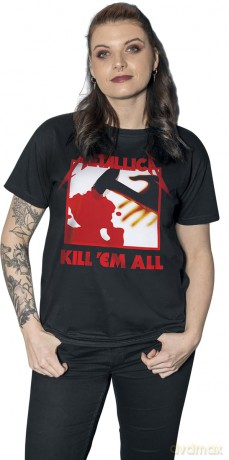 Metallica: Unisex Tee: Kill 'Em All Tracks (Back Print) (XX-Large)