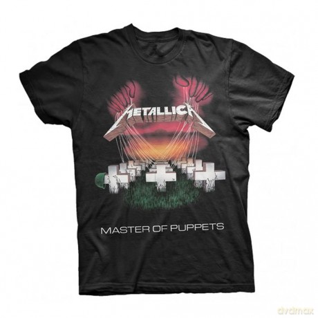 Metallica: Unisex Tee: Master of Puppets European Tour '86. (Back Print) (XX-Large)