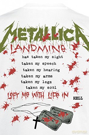 Metallica: Unisex Tee: One Landmine (Back Print) (XX-Large)